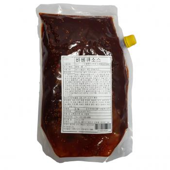 S-041 바베큐소스(소스텍)-박스(2kg*6봉)